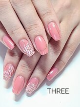 ネイルアンドまつげエクステ専門サロン スリー(THREE)/花火ネイル