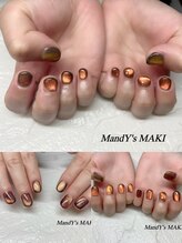 マンディーズ(MandY's)/マグネット/暖色/オレンジ