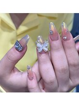 クイーンズビューティーサロン 新宿本店(Queen's beauty salon)/チップ長さ出しアートやり放題