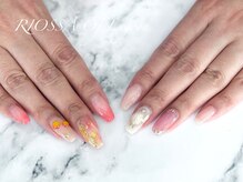 リオッサ オブ ラグーン(RIOSSA of Lagoon)/ニュアンスチェリーネイル