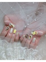 ベティネイル アイラッシュ(Betty Nail)/ピカチュウネイル　ジェル