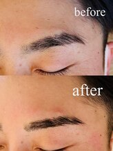 ハマザキ 東店(HAMAZAKI)/ヘア×眉毛のパーマで印象変わる