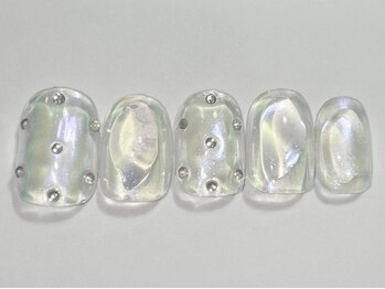 ネイルメゾン 渋谷店(NAIL MAISON)/ぷっくりストーン韓国¥4500
