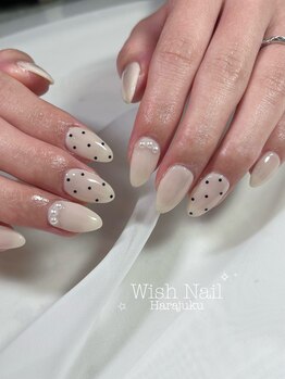 ウィッシュネイル 原宿店(Wish Nail)/ジェル90分アートし放題☆¥7500