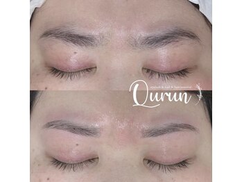クルン 大阪 御幣島(Qurun)の写真/整えるのが難しい眉毛をきれいに仕上げ、メイクも簡単!自己処理もラクラクな眉へ♪