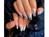 《ハンド》ダイヤモンドカットネイル