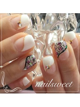 ネイルスウィート(Nail Sweet)/バラネイル