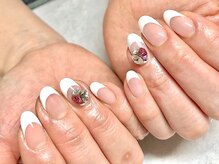 リッチネイル(Rich Nail)/白フレンチ