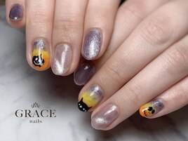 ハロウィンネイル