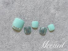 アクイユ ユノトレ 表参道店/選べる15種フットジェル￥8480