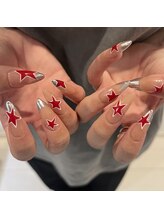 ファンシー(Fancy)/Gel-x/full art/mirror/french