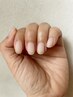 【爪の強度を出して自爪風に仕上げたい方向け】ベース+トップ+マット加工