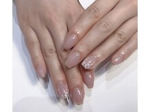 クリスタルネイルサロン(Crystal Nail)/スキニー桜ネイル