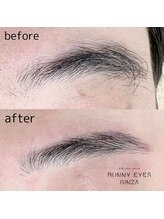 バニーアイズ 銀座店(Bunny eyes GINZA)/メンズアイブロウ