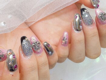 ワンハンドレッドプラス(100+)/お任せ Y2Kネイル