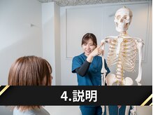 ミライズ整体院 三宮駅前院/4.施術方針の説明