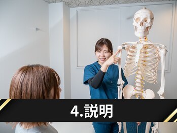 ミライズ整体院 三宮駅前院/4.施術方針の説明