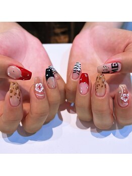 マルチューネイル 池袋(MARUCHU NAIL)/持ち込みデザイン《やり放題》