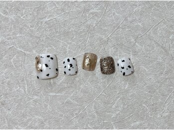 キキネイル たまプラーザ店(kikinail)/foot定額デザイン