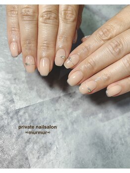 プライベート ネイルサロン マーマ(murmur)/シンプルネイル
