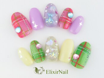エリクサーネイル 池袋(Elixir Nail)/定額c やり放題/クーポン使用