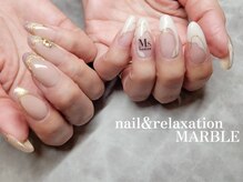 ネイルアンドリラクゼーション マーブル(MARBLE)/モードネイル(持ち込み¥7700)
