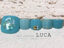 ネイルアトリエルカ(nail atelier LUCA)/M-742 大人可愛いシェルネイル