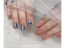 チェックネイル☆