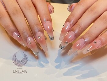 ウネルマ(UNELMA)の写真/【持ち込みOK◎アート・パーツつけ放題￥9990】思う存分ネイルが楽しめる！トレンドパーツ豊富にご用意☆