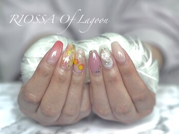 リオッサ オブ ラグーン(RIOSSA of Lagoon)/ニュアンスチェリーネイル