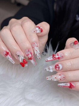 ルミ(Lumi)/チップ長＋アートやり＋つけ放題