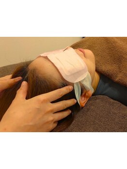 ヘッドスパで癒されたい