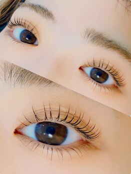 ソラナ(sorana)の写真/似合わせまつ毛パーマなら目元の印象も自由自在。トリートメント・アイシャンプー付きで、まつ毛のケアも◎