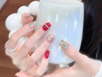 ナユキネイル 渋谷店(NA.YUKI NAIL)/【クリスマス】オプションアート