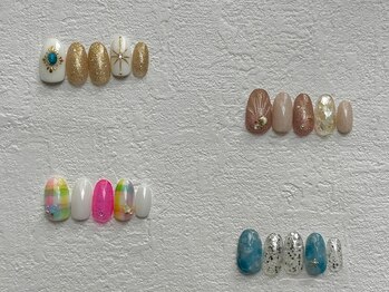 リボン 立川店(Ribbon)の写真/【パラジェル取扱店】オフ無料◎シンプルデザイン豊富!ワンポイントアートやマグネットカラーも♪