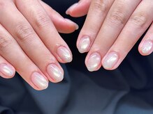 エムワイネイル(MY Nail)/マグネット&ラメグラデーション