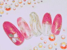 ネイル シエル(nail ciel)/[2]アート付定額コース◆￥5300