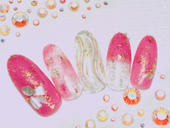 ネイル シエル(nail ciel)/[2]アート付定額コース◆￥5300