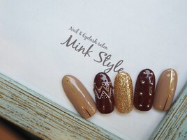 赤スタッツネイル