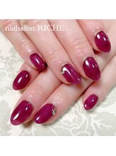 リッシュ(RICHE)/ワインボルドーネイル