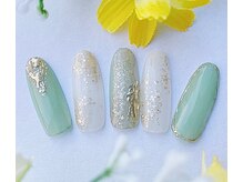 ラヴィネイル 四条烏丸店 メリー(La Vie Nail merry)/2022.3月限定ネイル