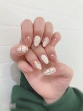 ル ジャルダン 戸塚店(le jardin)/秋冬定番ニット＆チェックネイル