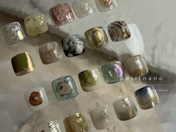 プチナノ(petitnano)/(FOOT)親指サンプルアート