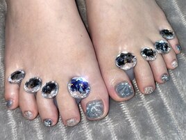 フットデザインネイル¥7500