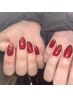 【Hand】フラッシュネイル　¥6000