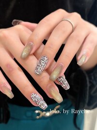 冬定番★ツイードnail