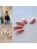 【ハンド】　junaが担当します。ネイルケア＋ジェル＋アート1000円分まで。