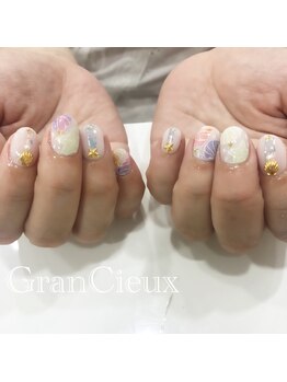 クアトログランシュ 青葉台(QUATRO×GranCieux)/マーメイドネイル