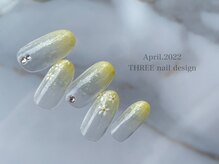 スリー(THREE)/Apr.2022/nail design