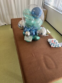 のびるん 横浜矢向店/広くて大きな施術台